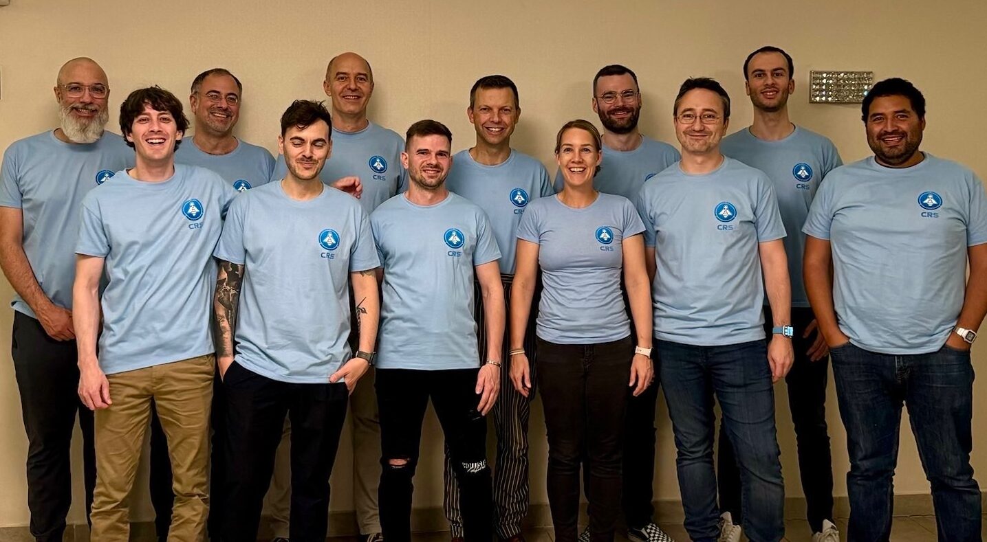 Ready to take over the universe &mldr; the CRS core team at the start of the Developer Retreat